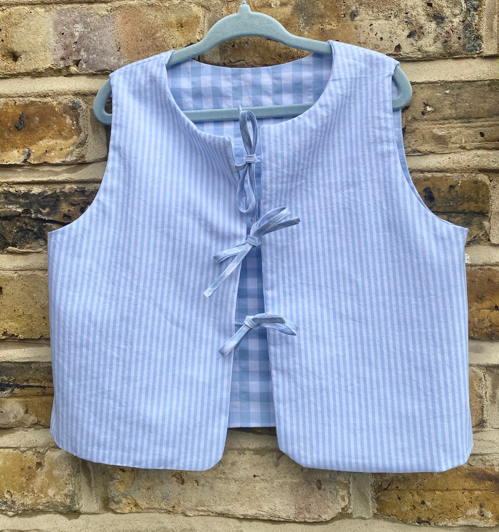 The Striped Salcombe Set - Gilet and Trousers